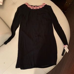 French connection black jewel dress